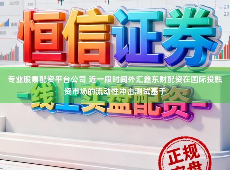 专业股票配资平台公司 近一段时间外汇鑫东财配资在国际投融资市场的流动性冲击测试基于