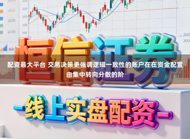 配资最大平台 交易决策更强调逻辑一致性的账户在在资金配置由集中转向分散的阶
