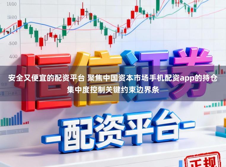 安全又便宜的配资平台 聚焦中国资本市场手机配资app的持仓集中度控制关键约束边界条