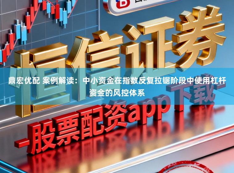鼎宏优配 案例解读：中小资金在指数反复拉锯阶段中使用杠杆资金的风控体系