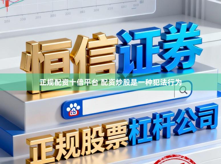 正规配资十倍平台 配资炒股是一种犯法行为