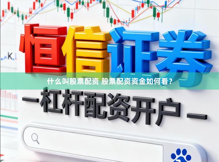 什么叫股票配资 股票配资资金如何看？